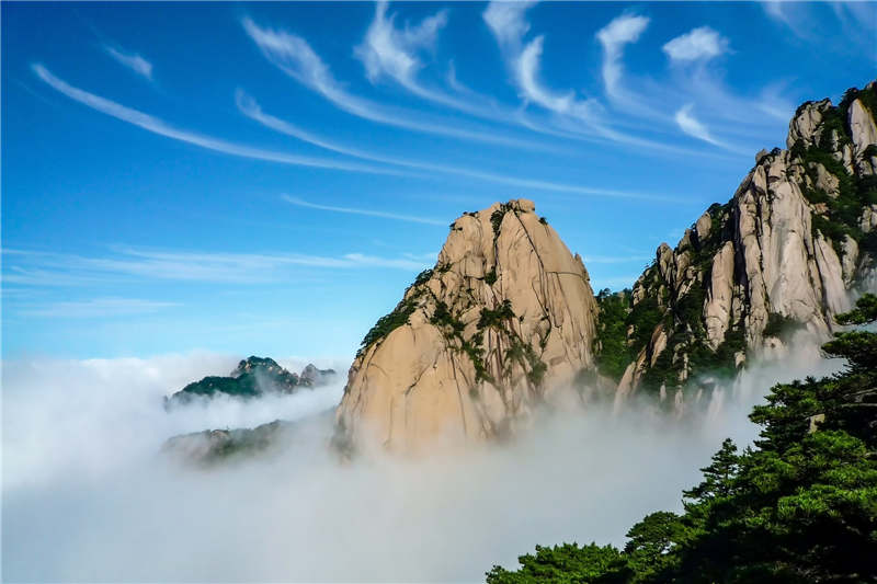 Лучшее время для посещения гор Хуаншань
