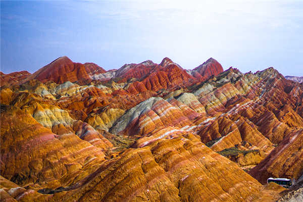 Цветная гора Чжанье