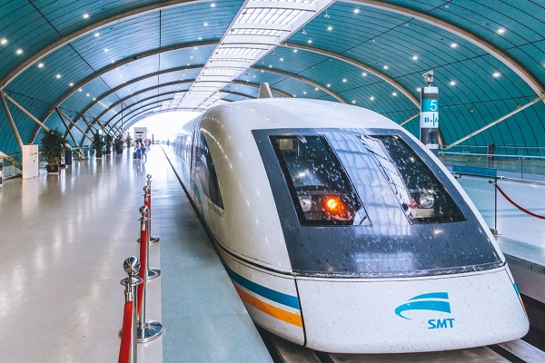 высокоскоростный поезд в Китае