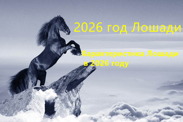 2026 год Лошади