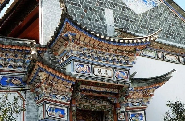 Особенная архитектура в Древней деревне Сичжоу