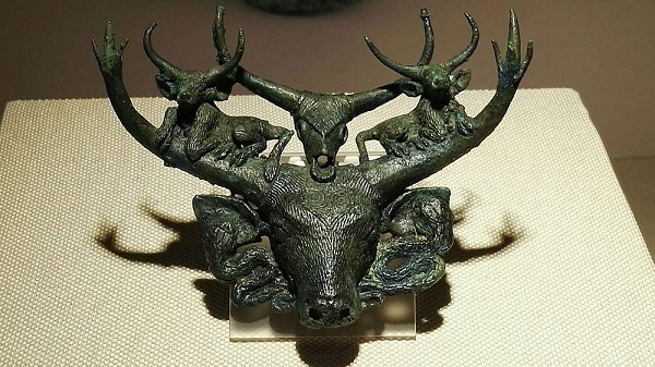 Изделия из бронзы в Музее провинции Юньнань